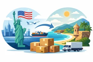 Envío de paquetes de Estados Unidos a Puerto Rico