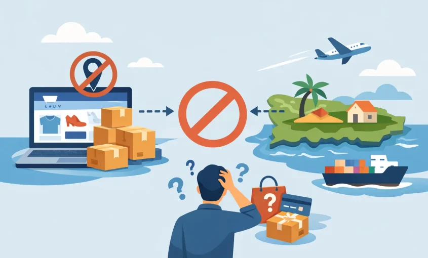 Tiendas que no envían a Puerto Rico y qué hacer