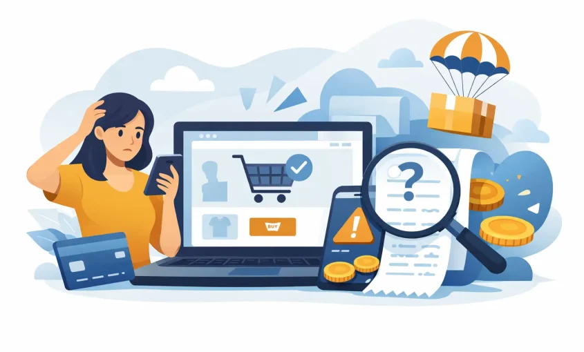 Cómo evitar cargos inesperados al comprar online