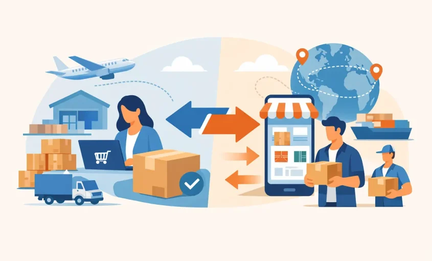 Compra directa versus reenvío: ¿qué conviene?