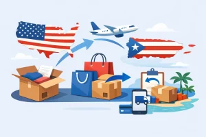 Devoluciones de compras estadounidenses desde PR