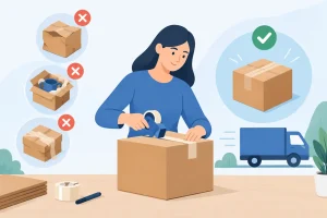 Errores comunes al enviar paquetes y evitarlos