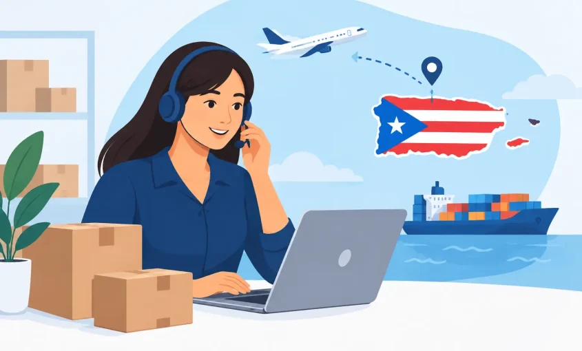 Atención logística personalizada para compras en PR