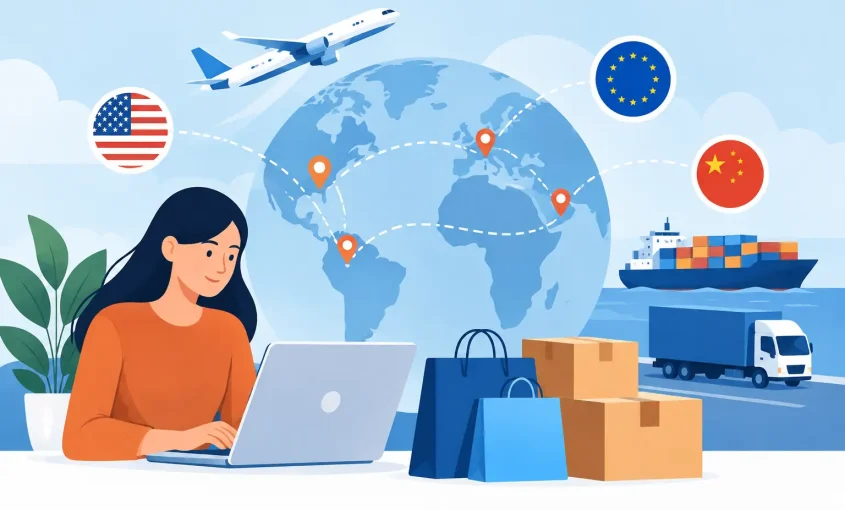 Logística transfronteriza para comprar sin límites